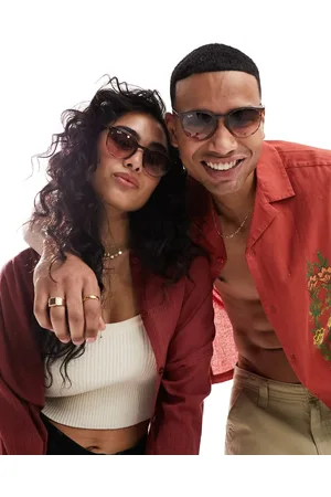 Ray-Ban Round sunglasses in beige and tort mix