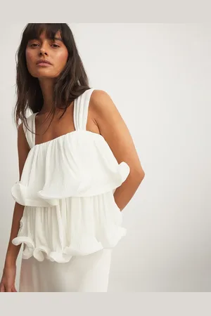 NA-KD Structured frill top in