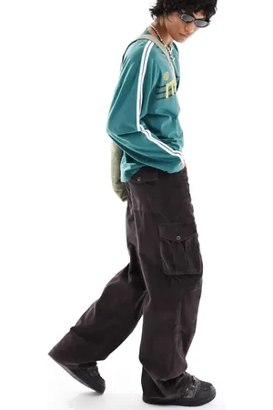 COLLUSION Baggy utility trousers in cord