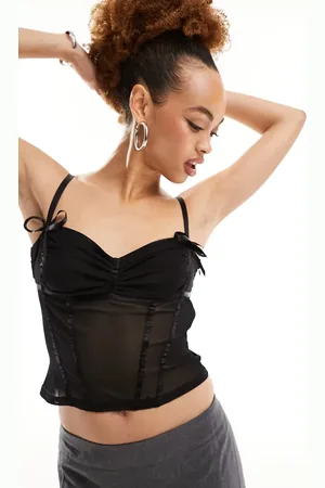 Lioness Bow detail cami top in