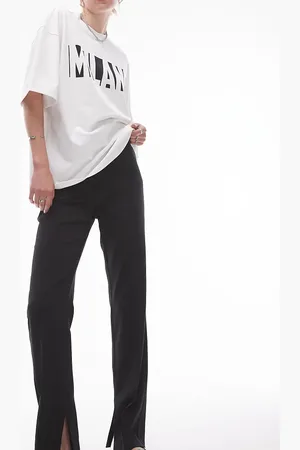 Topshop Basic split trouser in