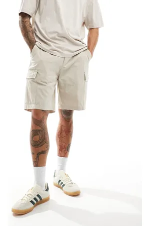 Obey Cotton ripstock classic cargo short in off