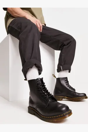 Dr. Martens 1460 8-Eye Smooth Leather Lace Up Boots
