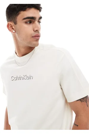 Calvin Klein Shadow embossed logo t-shirt in