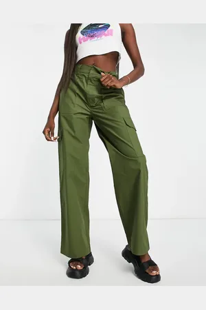 Cotton On Cotton On Carter wide leg pant in khaki