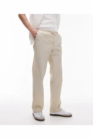 Topman Loose trousers in stone