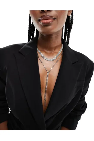 True Decadence Wrap around crystal necklace in