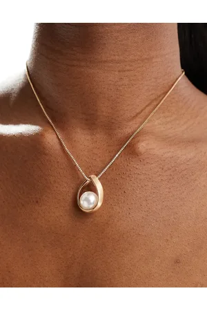 DesignB London Pearl pendant necklace in