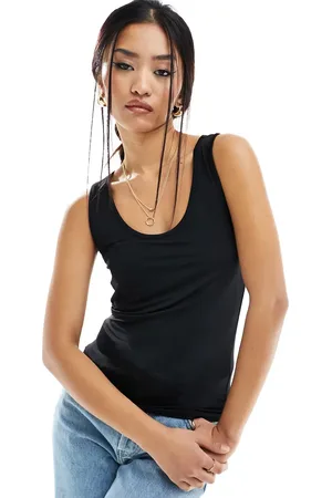 Object Second skin slinky vest top in