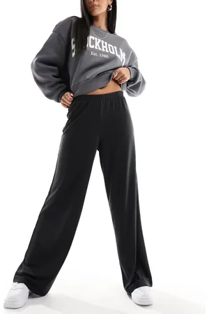 Monki Straight leg casual soft trouser in