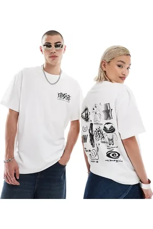 Weekday Unisex oversized t-shirt with cartoon graphic print in exclusive at ASOS