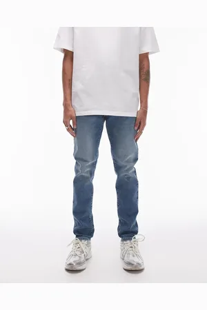 Topman Skinny jeans in mid wash