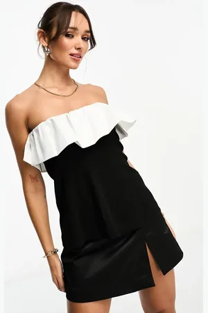 NA-KD X Moa Mattson bandeau detail top in