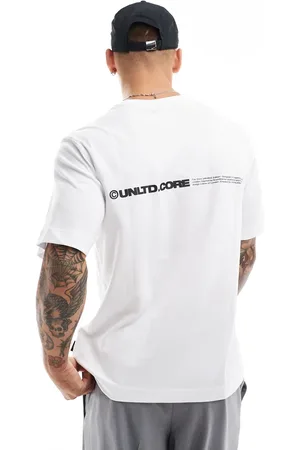 JACK & JONES Oversized core back print t-shirt in