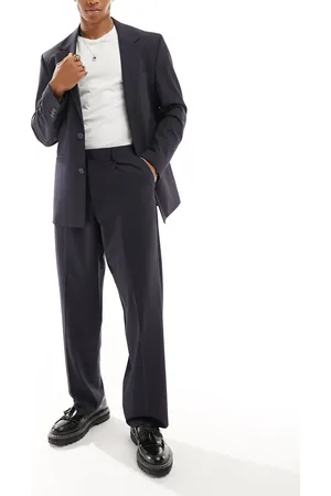 SELECTED Wide leg suit trouser in
