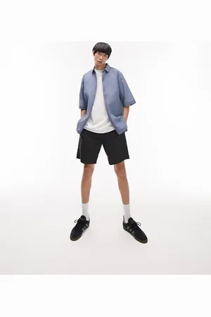 Topman Limited short sleeve boxy shirt in