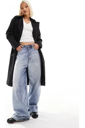 Noisy May Longline trench coat in