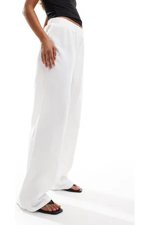 Pieces® Wide leg trousers in