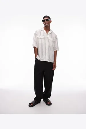 Topman Wide leg trouser in