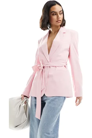 ASOS Tailored belted blazer in