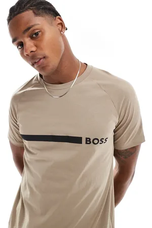 HUGO BOSS Boss slim fit beach t-shirt in