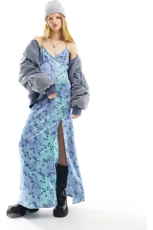Daisy Street Maxi cami dress in 90s floral