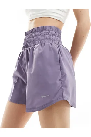 Nike Nike One Training Dri-Fit ultra high rise 3 inch shorts in daybreak