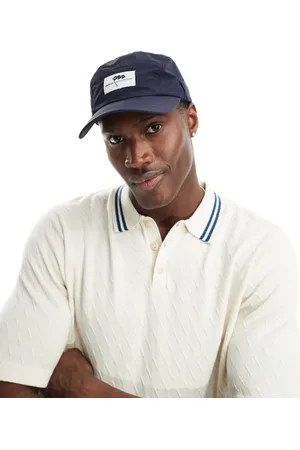 Parlez X Messy Weekend ripley nylon cap with toggle back in navy