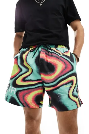 Nike Shorts with swirl print in muli