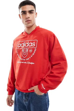 adidas Sweatshirt with varsity graphic in