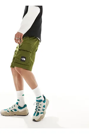 The North Face NSE belted cargo shorts in olive