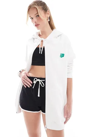 Prince Unisex zip through logo hoodie in