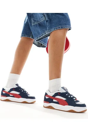 PUMA 180 trainers in and red