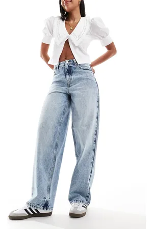 Miss Selfridge Baggy jean in acid wash