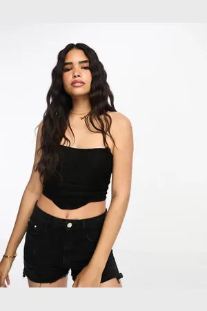 Pimkie Mesh corset top in