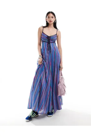 Free People Combo stripe maxi dress