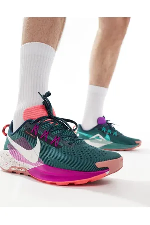 Nike ReactX Pegasus Trail 5 trainers in and purple