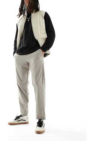 JACK & JONES Tech trouser in tapered fit with split hem in