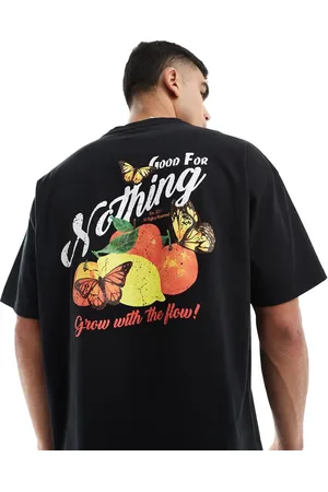 Good For Nothing Fruit graphic back t-shirt in