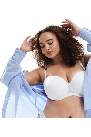 Ivory Rose Lingerie Ivory Rose Curve Bridal Milan C-G mesh balconette bra in