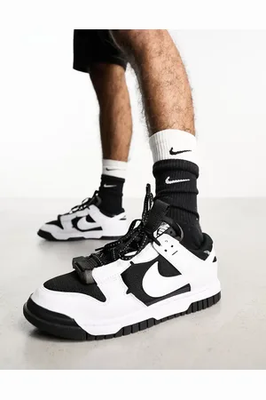 Nike Dunk Low jumbo trainers and white