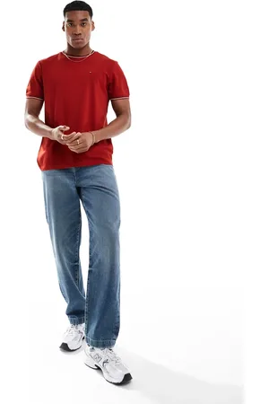 Tommy Hilfiger Tipped collar t-shirt in