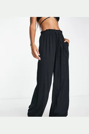Iisla & Bird Exclusive beach drawstring trouser in