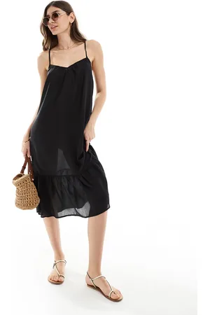 VERO MODA Strappy beach mini dress in