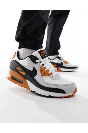 Nike Air Max 90 trainers , black and orange