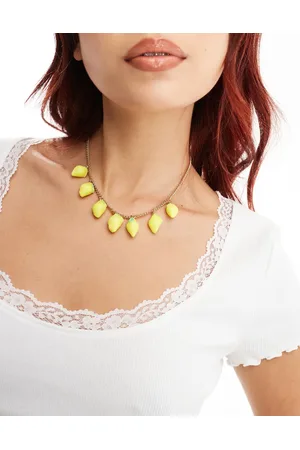 Reclaimed Chain necklace with lemons