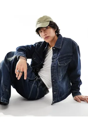 G-Star Dakota denim trucker jacket in darkwash blue