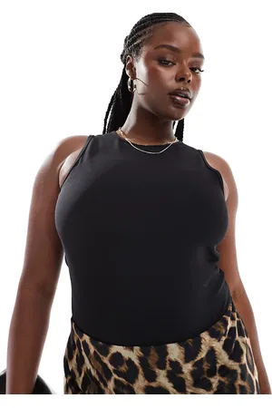 In The Style Sculpt and control racer neck bodysuit in