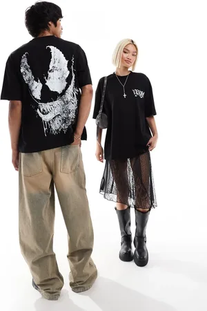 ASOS Marvel unisex t-shirt with Venom large scale print in