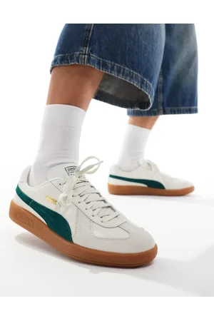 PUMA Army trainers in and green